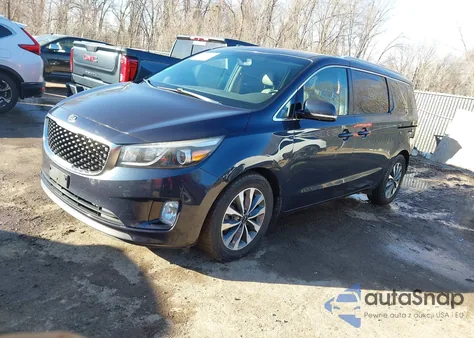 2015 Kia Sedona Sx z USA, uszkodzony, nr VIN KNDMC5C12F6013817